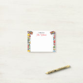 Schulbedarf des Lehrers Post-it Klebezettel (Auf Schreibtisch)