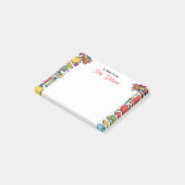 Schulbedarf des Lehrers Post-it Klebezettel (angewinkelt)