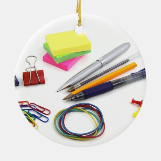 Schulbedarf Keramikornament (Hinten)