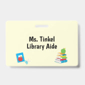 Schulbedarf Lehrerberatungsabteilung Ausweis (Rückseite)