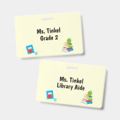 Schulbedarf Lehrerberatungsabteilung Ausweis (Vorder- & Rückseite)