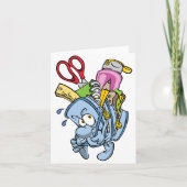 Schulbedarf Mitteilungskarten (Vorderseite)