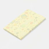 Schulbedarf Muster Post-it Notes Klebezettel (angewinkelt)