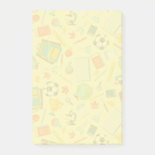 Schulbedarf Muster Post-it Notes Klebezettel (Vorderseite)