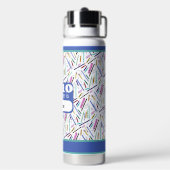 Schulbedarf-Muster Trinkflasche (Hinten)