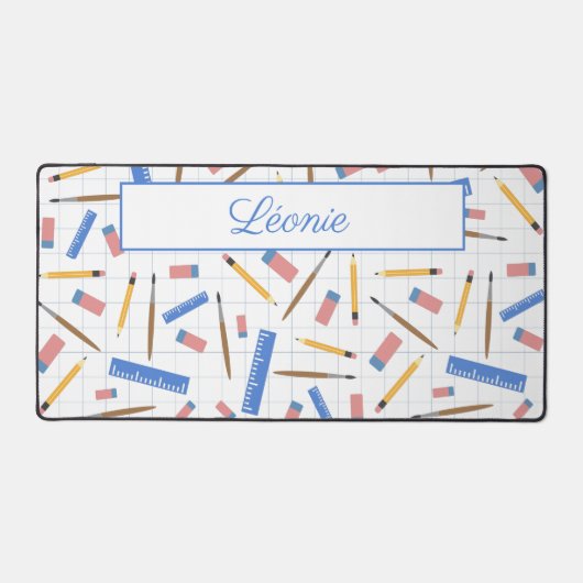 Schulbedarf Mustermatte Schreibtischunterlage (Vorderseite)