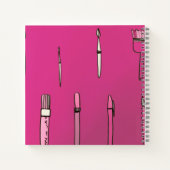 Schulbedarf Notebook Notizblock (Rückseite)