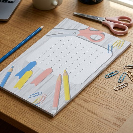 Schulbedarf Notepad - Leichter Schreibtisch Notizblock