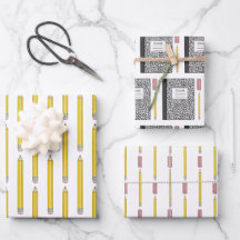 Schulbedarf Party Geschenkwrap