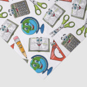 Schulbedarf Seidenpapier (Detail)