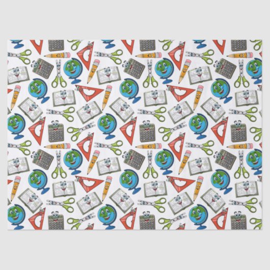 Schulbedarf Seidenpapier (Vorderseite)