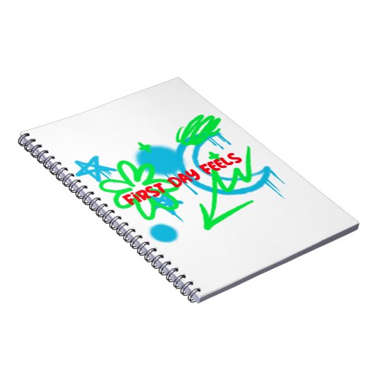 Schulbeginn am ersten Tag Notizblock (Rechte Seite)