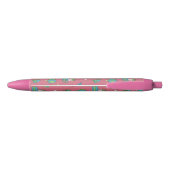 Schulbeginn-Doodle-Kind-Mädchen-Rosa Stift (Rückseite)