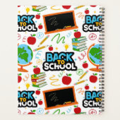 Schulbeginn-Schüler-Kalender-Planer Planer (Rückseite)