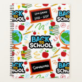 Schulbeginn-Schüler-Kalender-Planer Planer (Vorderseite)