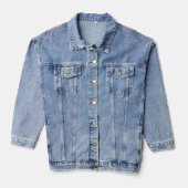 Schulbeginn-Tri-Blend-Shirt Jeansjacke (Vorderseite)