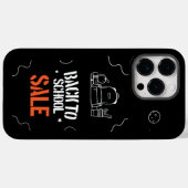 Schulbeginn-Typografie-Design Case-Mate iPhone Hülle (Rückseite (Horizontal))