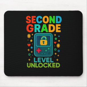 Schulbeginn Zweite Klasse freigeschalteter Gamer C Mousepad