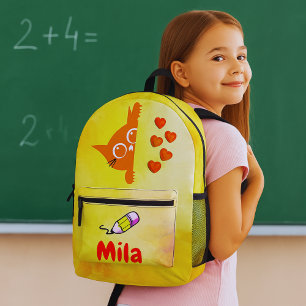 Schulbegleiter der Cuddle Crew Bedruckter Rucksack