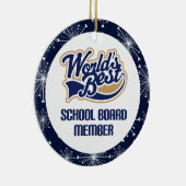 Schulbehörde-Mitgliedsgeschenk-Verzierung Keramikornament (Rechts)