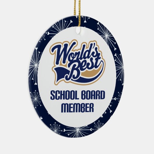 Schulbehörde-Mitgliedsgeschenk-Verzierung Keramikornament (Rechts)