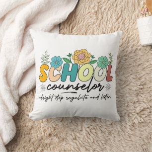 Schulberater Alright Stopp Regulieren und Hören Kissen