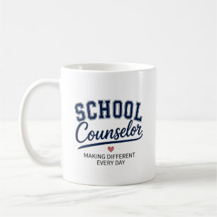 Schulberater, der jeden Tag einen Unterschied mach Kaffeetasse