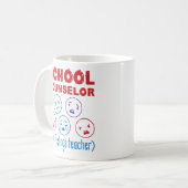 Schulberater (der Lehrer für Gefühle) Kaffeetasse (Vorderseite Links)