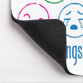Schulberater (der Lehrer für Gefühle) Mousepad (Ecke)