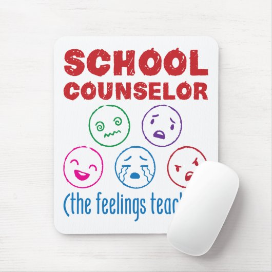 Schulberater (der Lehrer für Gefühle) Mousepad (Mit Mouse)