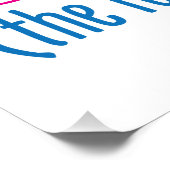 Schulberater (der Lehrer für Gefühle) Poster (Ecke)