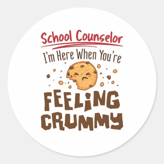 Schulberater Grundschule MittelNiedliches Sprichwo Runder Aufkleber (Vorderseite)