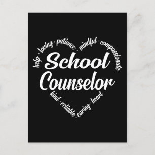 Schulberater Herzwolke Feiertagspostkarte