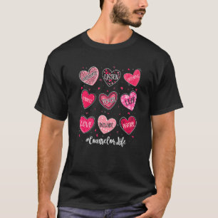 Schulberater Leben Valentinstag Herzinfarkt T-Shirt