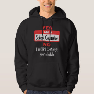 Schulberater Lustige Wertschätzung Änderungsplan Hoodie