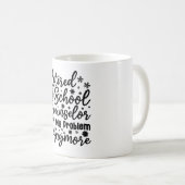 Schulberater nicht mehr mein Problem Kaffeetasse (VorderseiteRechts)