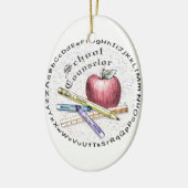 Schulberater Oval Ornament (Links)