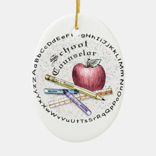 Schulberater Oval Ornament