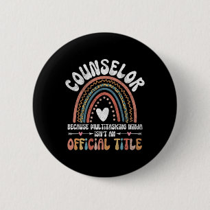 Schulberater Therapeut Erziehung Button