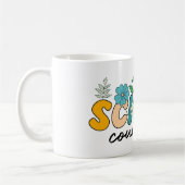 Schulberater Wildblume Lehrer Niedliche Mama Funny Kaffeetasse (Links)