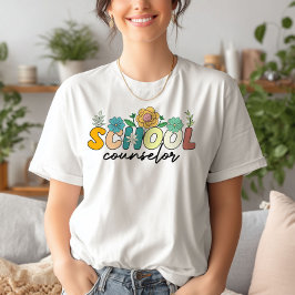 Schulberater Wildblume Lehrer Niedliche Mama Funny T-Shirt