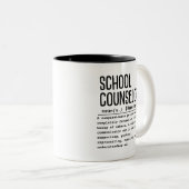 Schulberater Zweifarbige Tasse (VorderseiteRechts)
