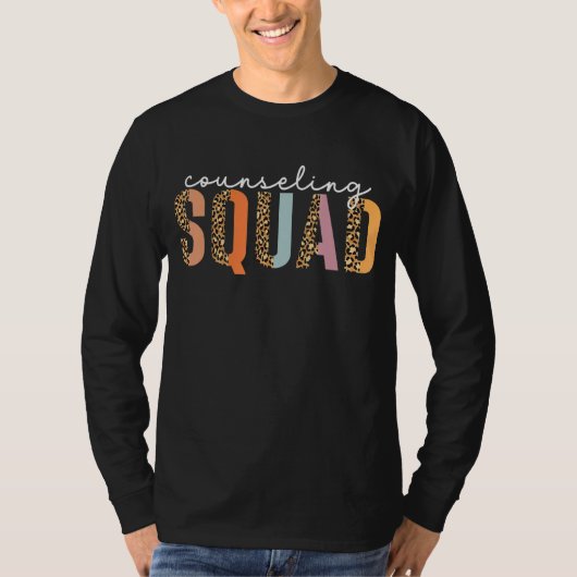 Schulberatungsberater Squad L T-Shirt (Vorderseite)