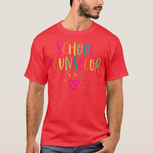 Schulberatungsberaterbewertung zurück zum Studium T-Shirt