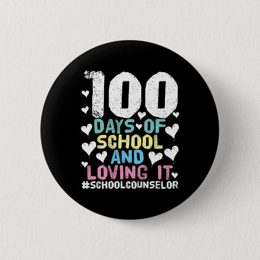 Schulberatungstage 100. Schultag Button (Vorderseite)