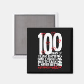 Schulberatungstage 100. Schultag Magnet (Vorderseite/Rückseite)