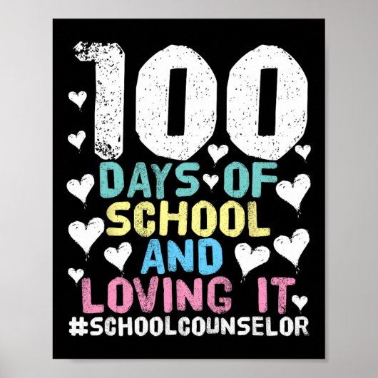 Schulberatungstage 100. Schultag Poster (Vorne)