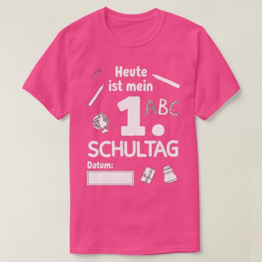 Schulbesuch 2020 Schüler im Überlandpark 2 T-Shirt (Design vorne)