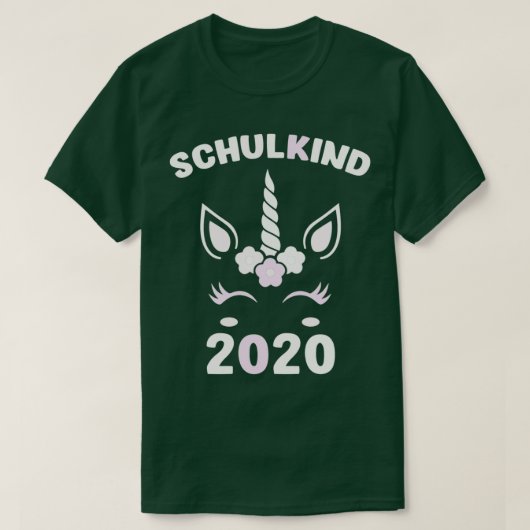Schulbesuch Beginn der Schuldeandra 1 T-Shirt (Design vorne)