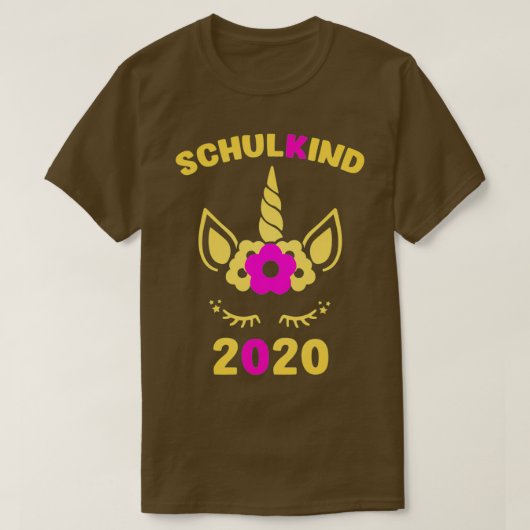Schulbesuch für Kinder 1 T-Shirt (Design vorne)